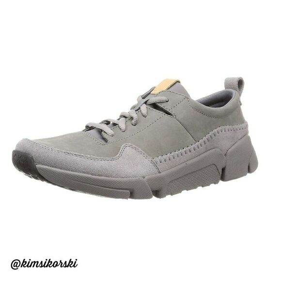 NEW Clarks‎ Trigenic Triactive Run Gray Nubuck Shoes 13 main image 10